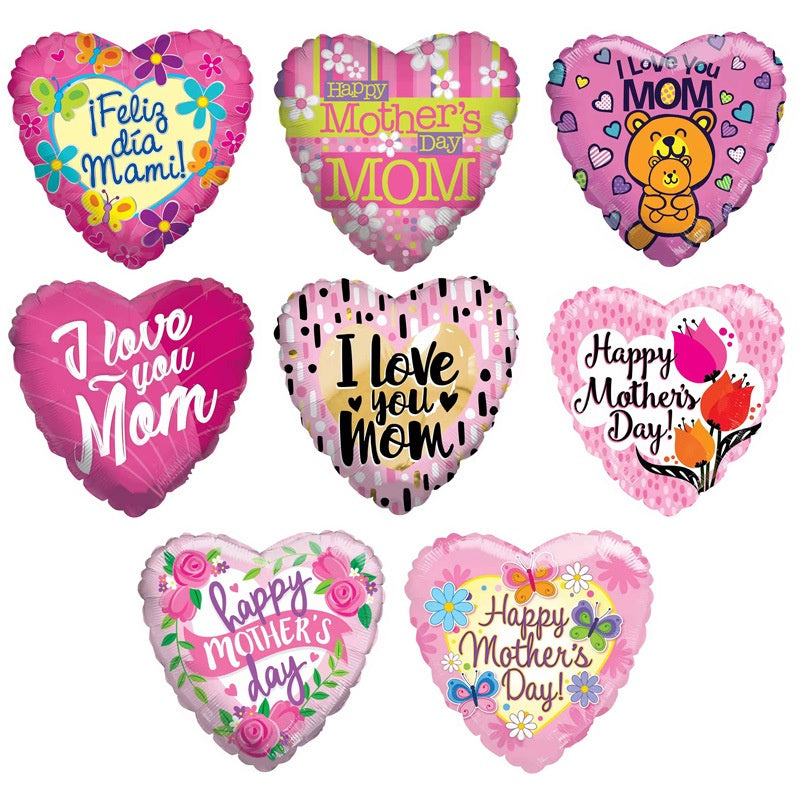 18 inches Heart colorful Balloon