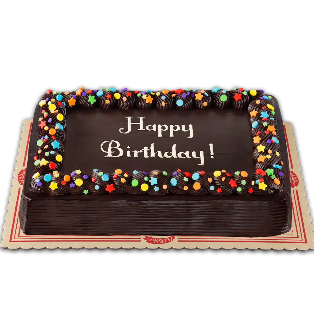 Chocolate Dedication Cake