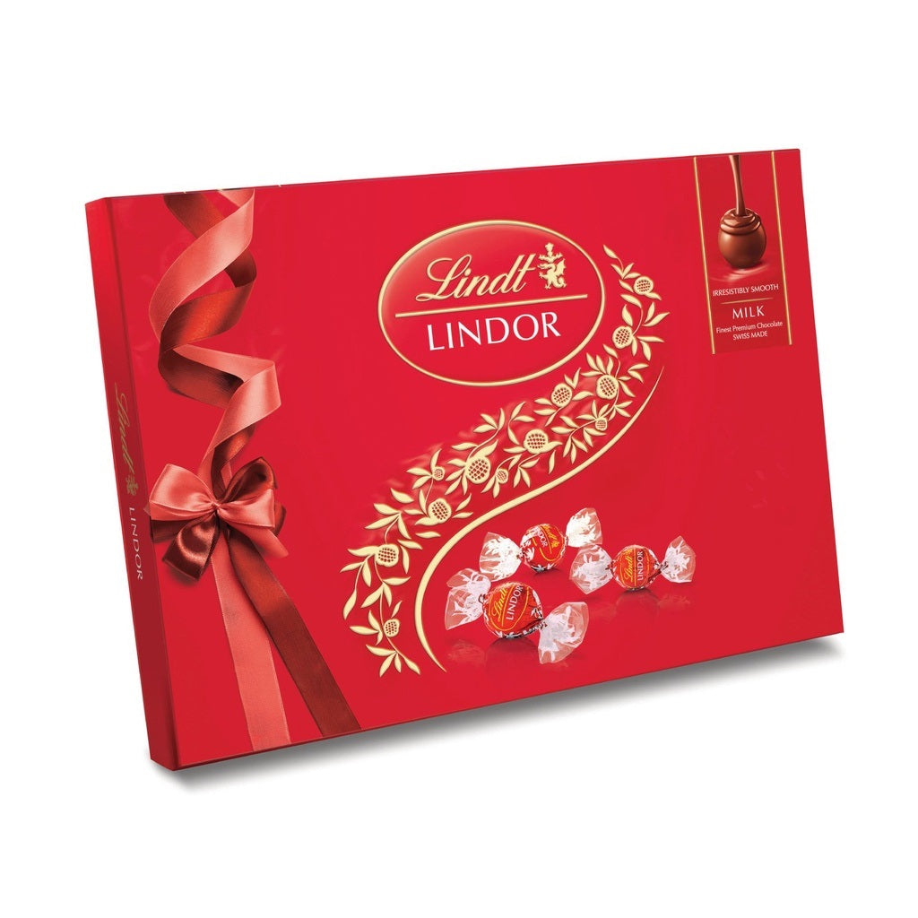 Lindt Lindor Milk Chocolate Gift Box 168g
