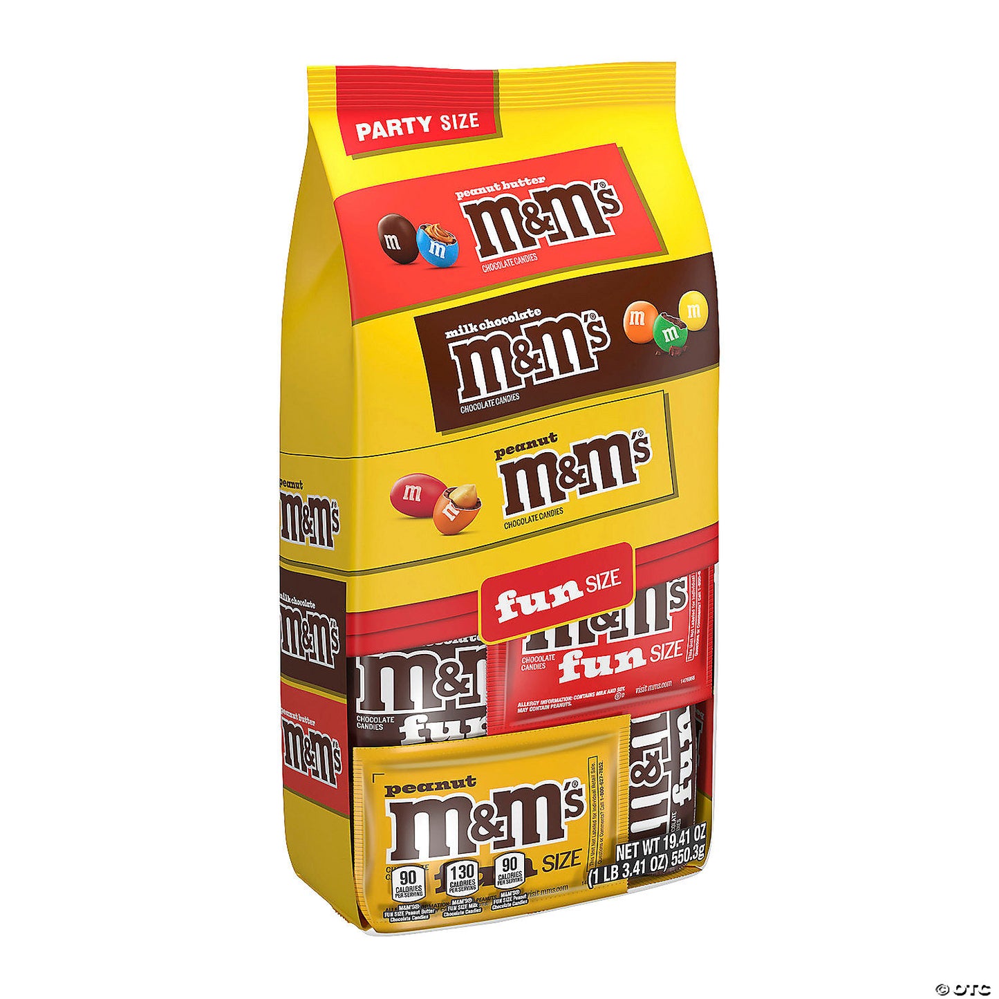 M&M's Mixed Fun Size Party Pack 550g