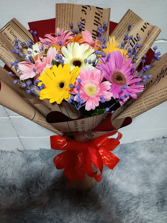 Mixed Gerberas Bouquet