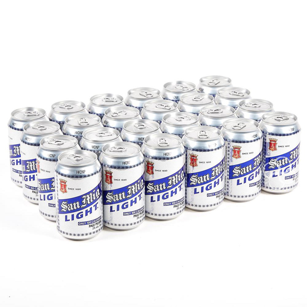 San Miguel Light Beer Can 24 x 330mL