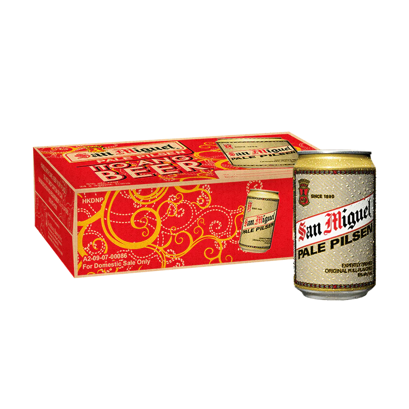 San Miguel Pale Pilsen Beer Can 24 x 330mL