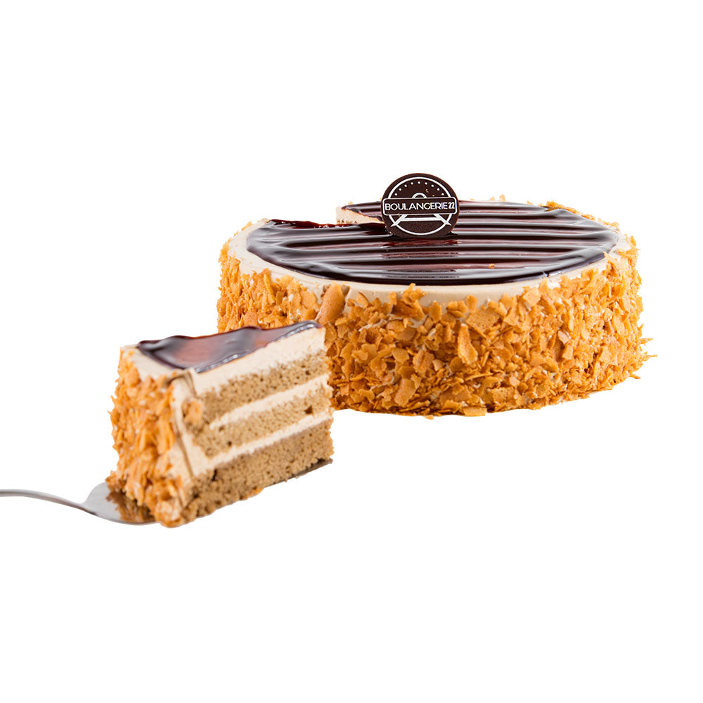 Wake Me Up Mocha Cake - Size 8.5 inches