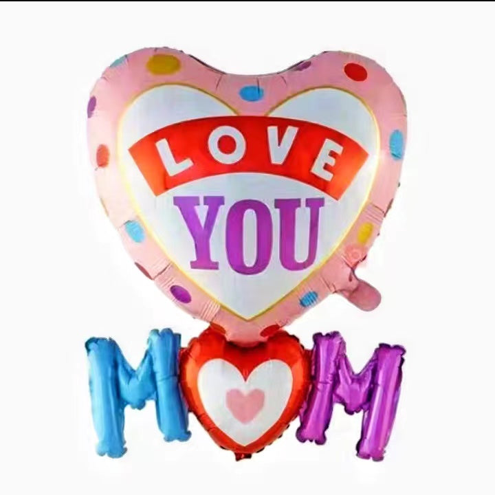 LOVE U MOM Balloon