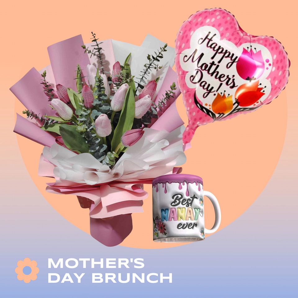 10pcs. Tulips with 2 Freebies