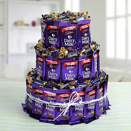 3 layers Cadburry