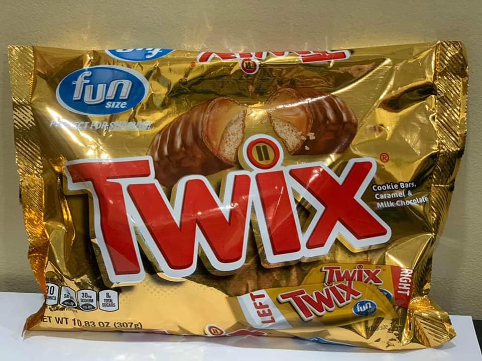 Twix Cookie Bars, Caramel & Milk Chocolate, Fun Size 10.83 oz, Chocolate