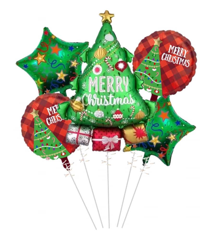 Christmas Tree Balloons 2