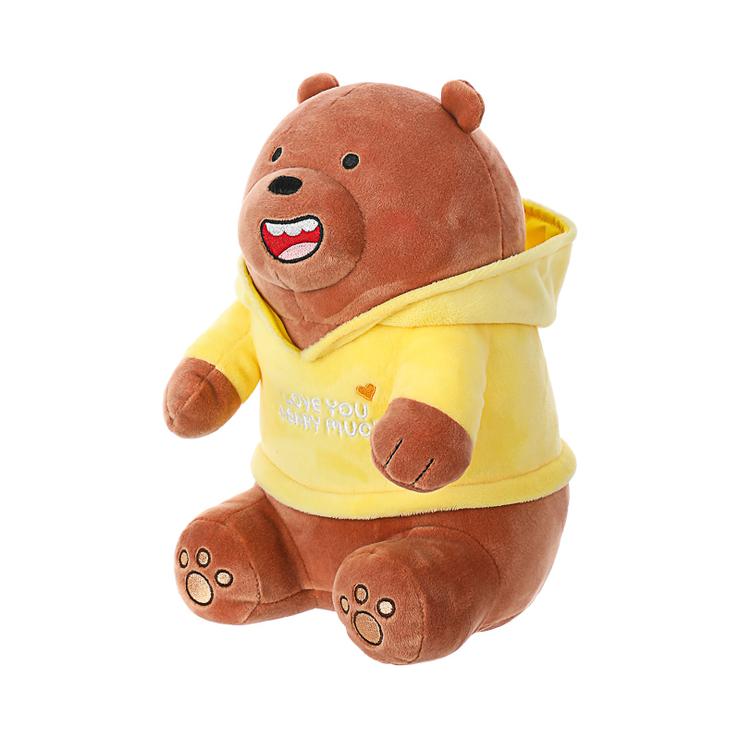 Grizzly With Hoodie