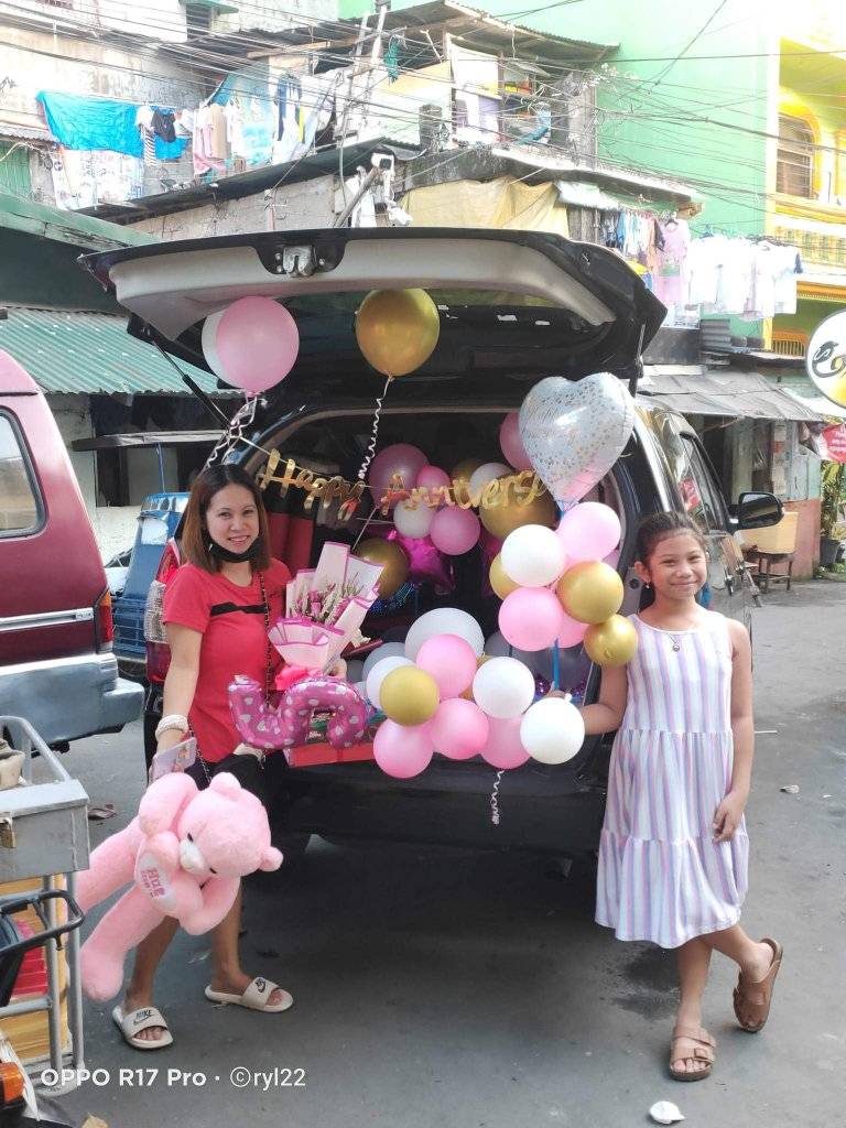 5th Anniversary Car Surprised