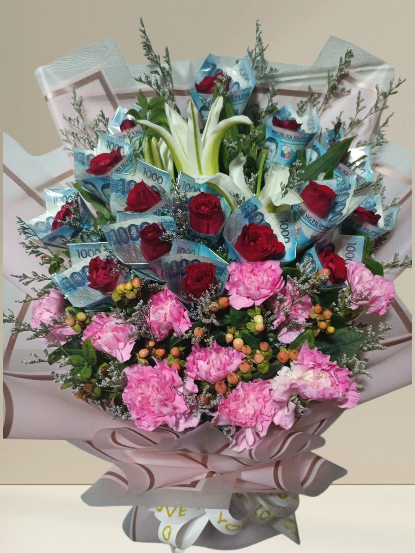 15,000Php with Flowers Bouquet