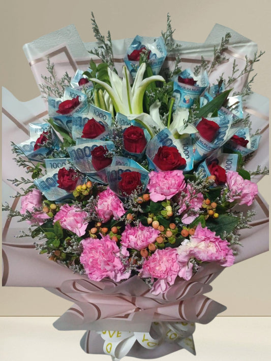 15,000Php with Flowers Bouquet
