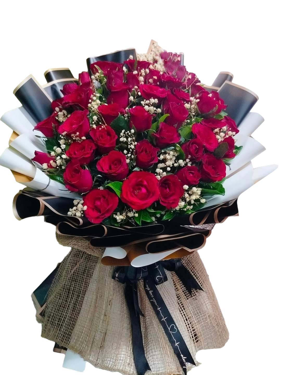 3dozens Red Roses Bouquet