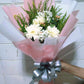 3pcs. White Gerberas