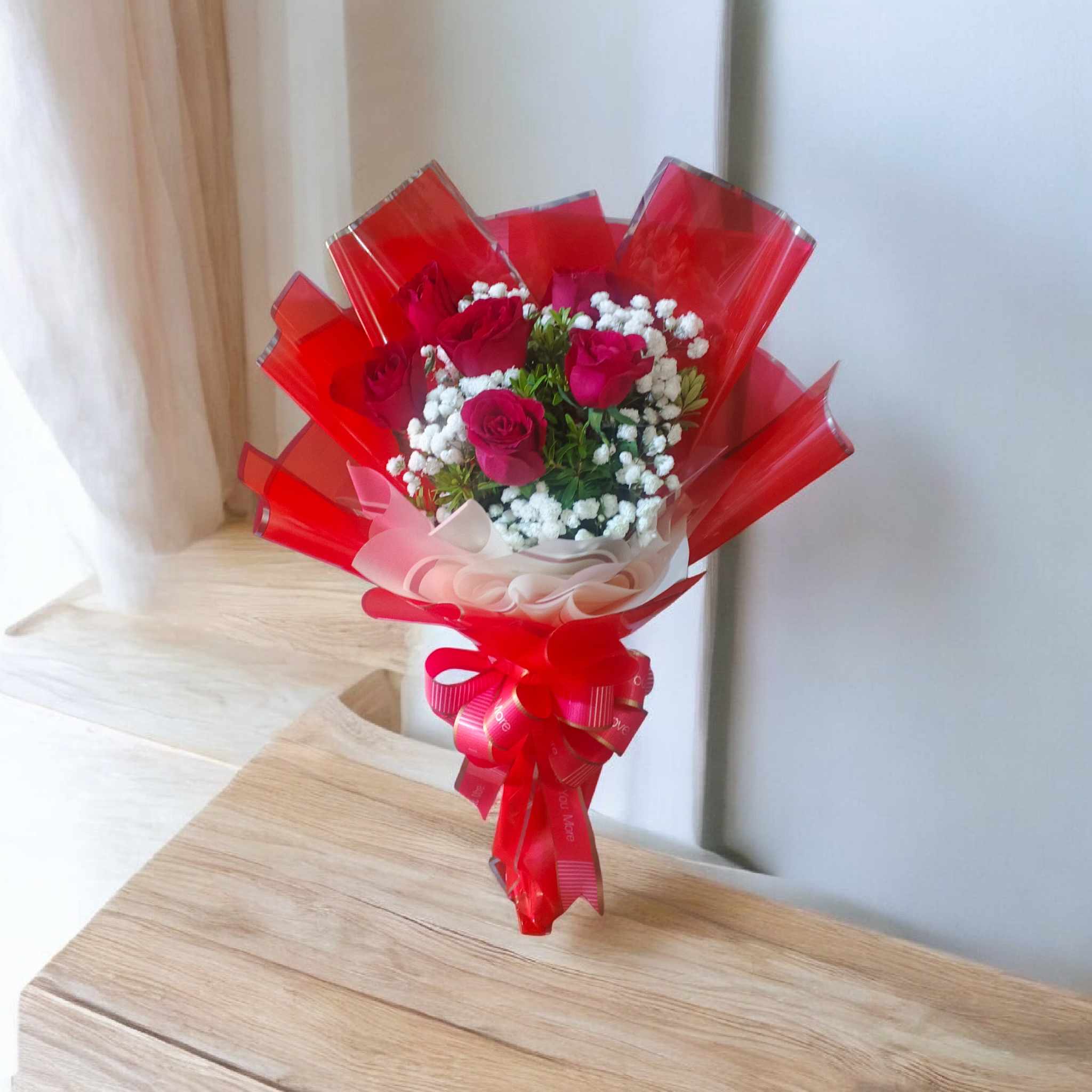 6 Red Roses – Online Flower Express