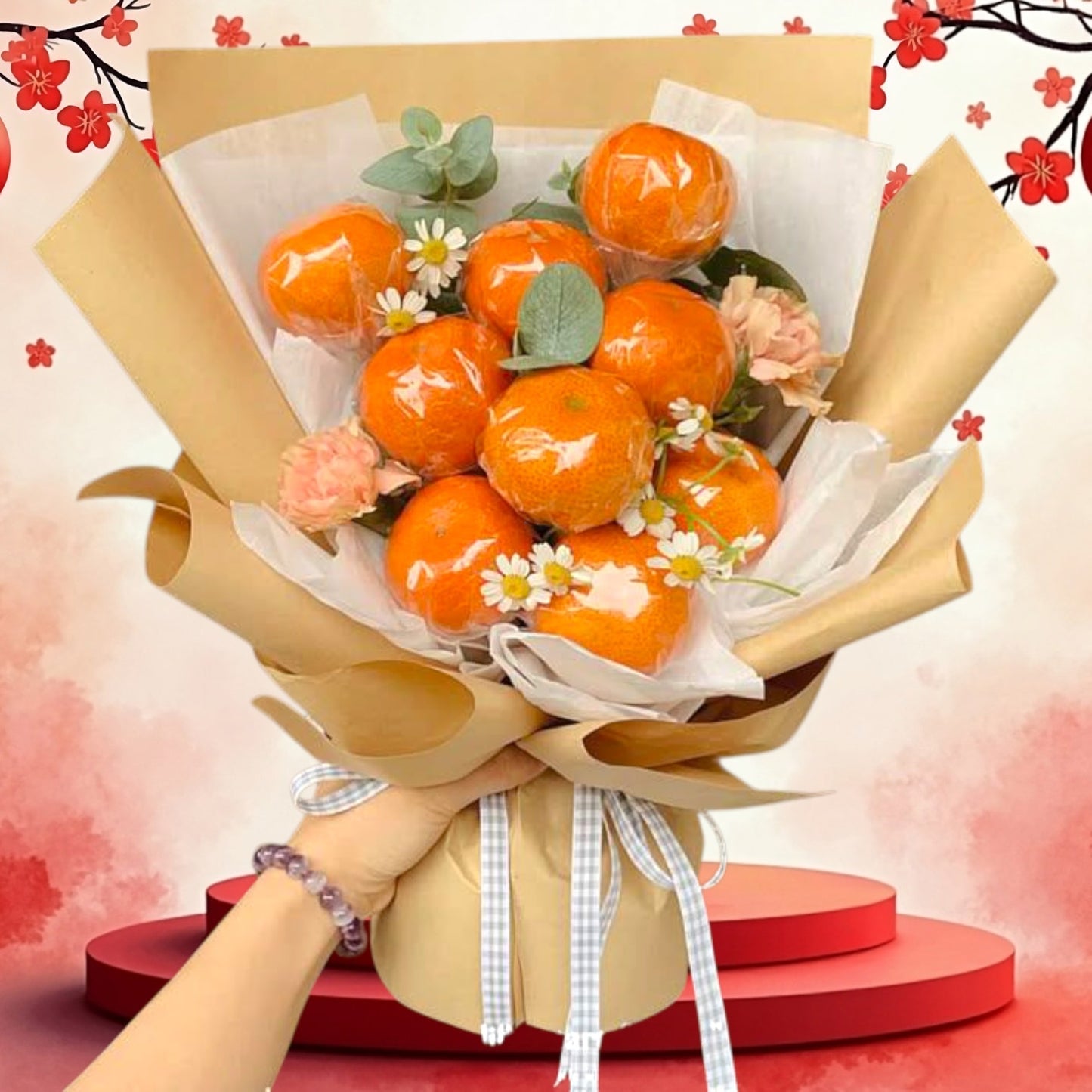 9pcs. Oranges Bouquet