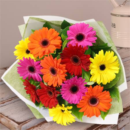 Gorgeous Gerberas Bouquet 12