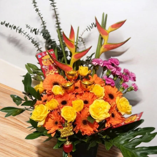 CNY Flowers Arrangement