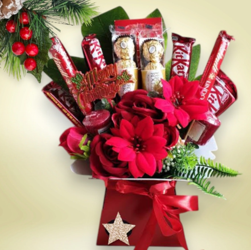 Sparkling Candles with Ferrero and KitKat