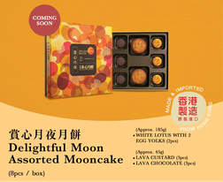 DELIGHTFUL MOON ASSORTED MOONCAKE