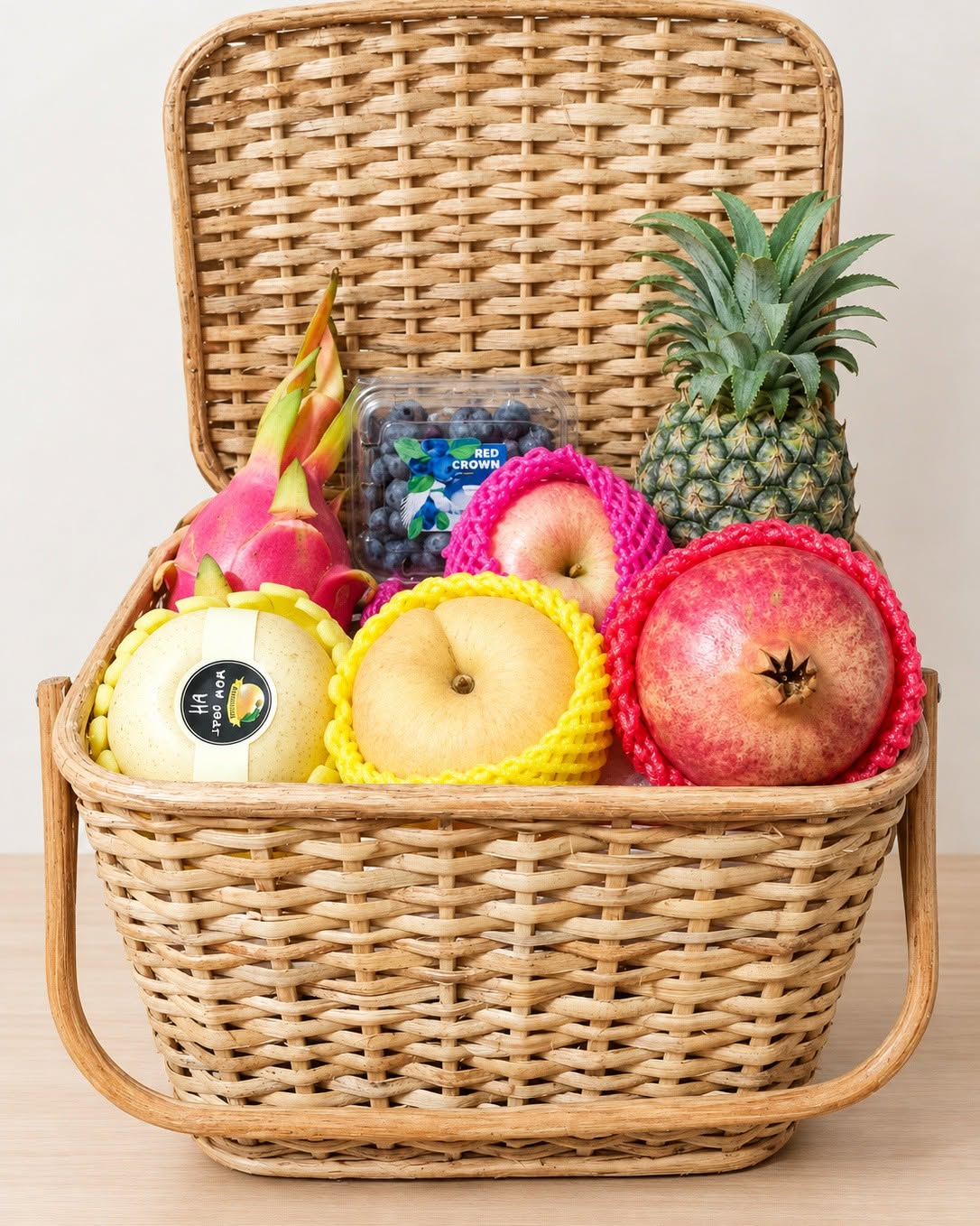 Deluxe Exotic Fruit Gift Basket