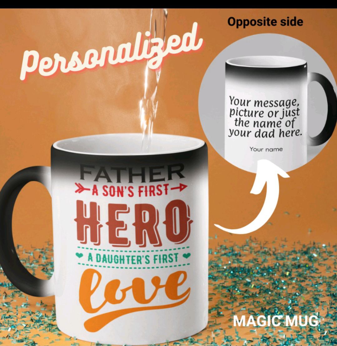 Personalized Magic Mug Gifts For Father