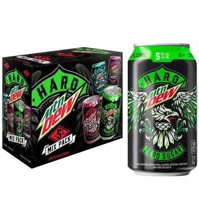 Hard Mountain Dew in Can 4 x 330mL