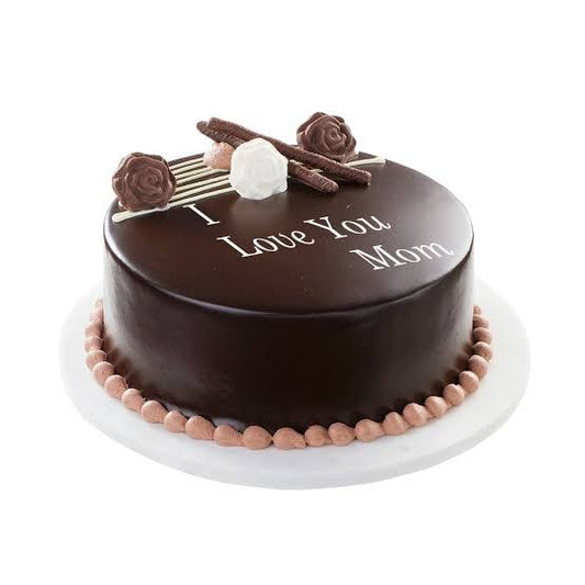 I Love U Mom Cake