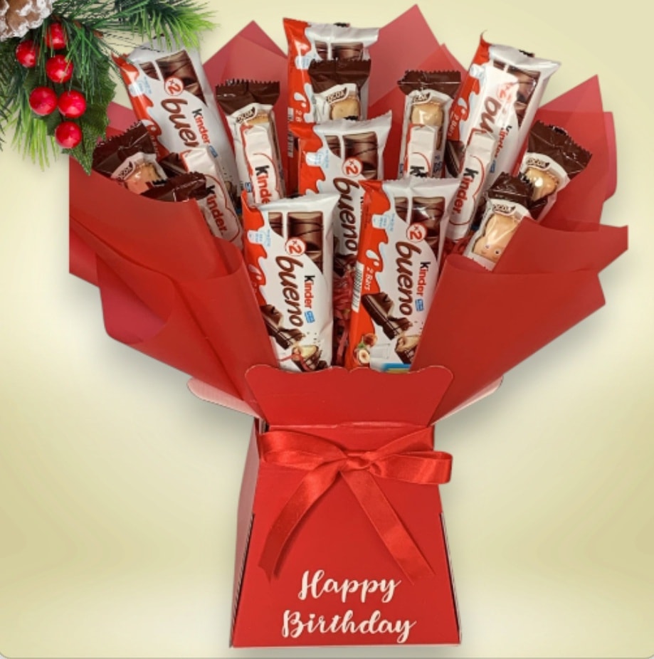 Kinder Bueno Chocolate Bouquet