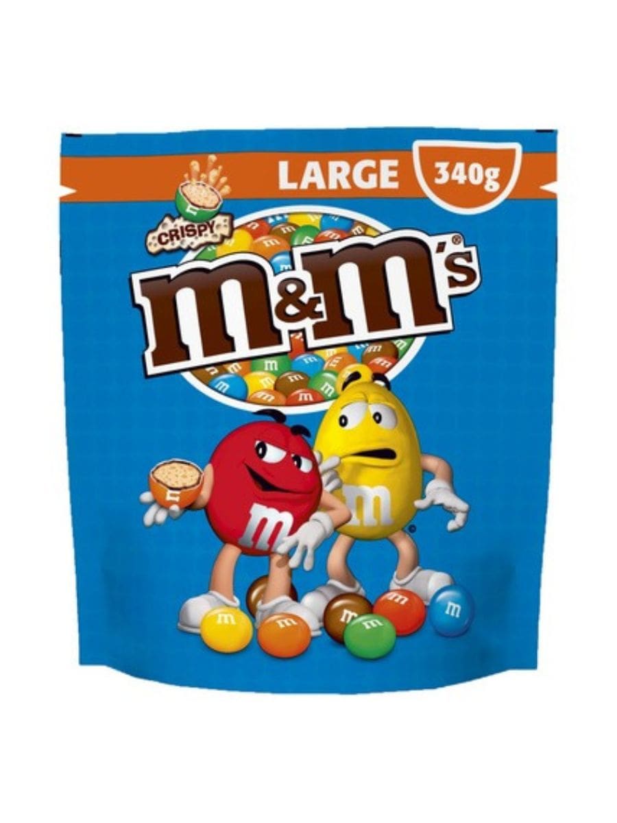 M&M's Crispy Pouch 340g