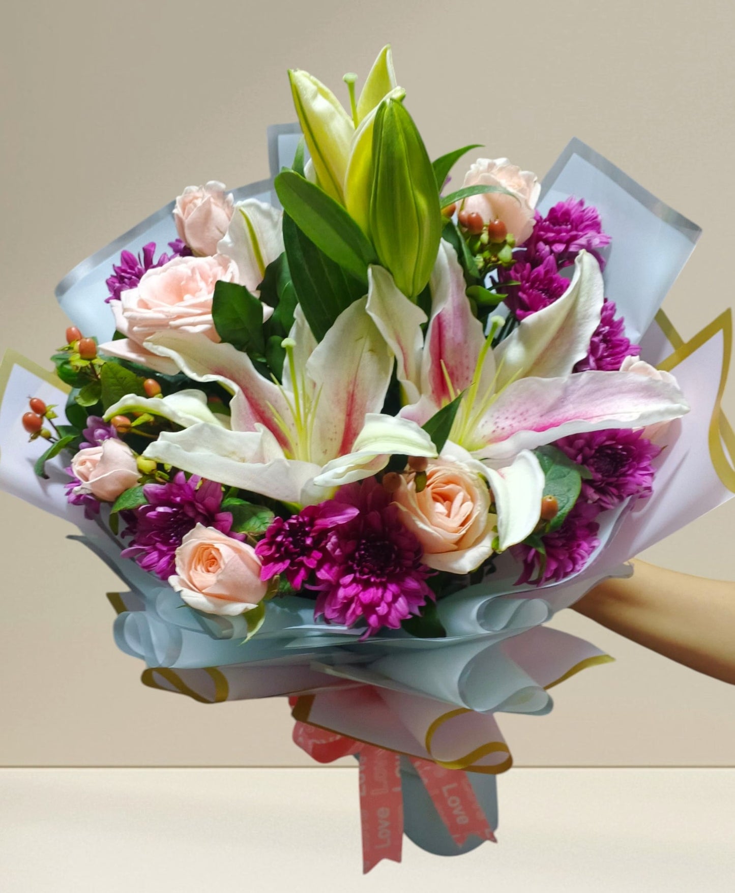 Pink Seasonal Flowers