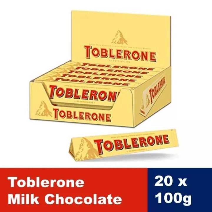 Toblerone Milk Chocolate 100g*20
