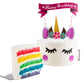 Unicorn Rainbow Cake - Tall Size 7.5 inches