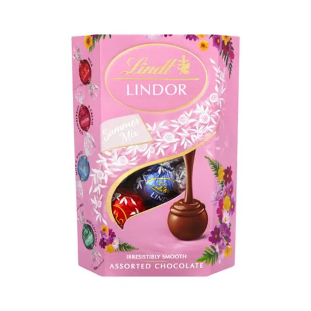 Lindt Pink Assorted Cornet Chocolate 200g