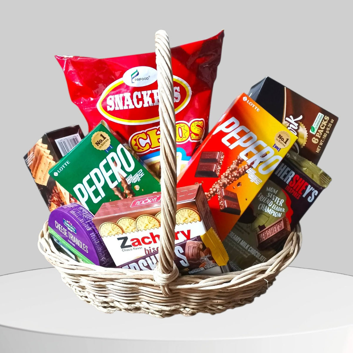 Snack and Chocolate Gift Basket