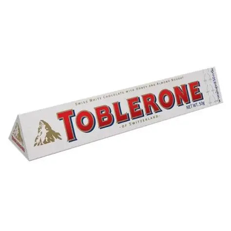 Toblerone White Chocolate 100g