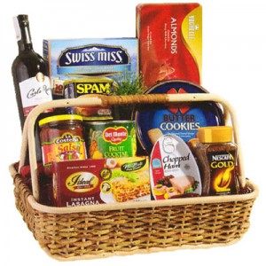 Season's Greeting Basket