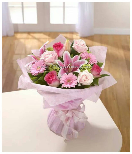 Pink Bloom Bouquet