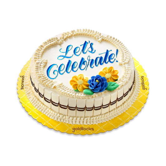 Pastel Bloom Dedication Cake