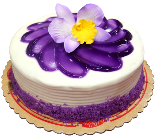 Ube Bloom Cake