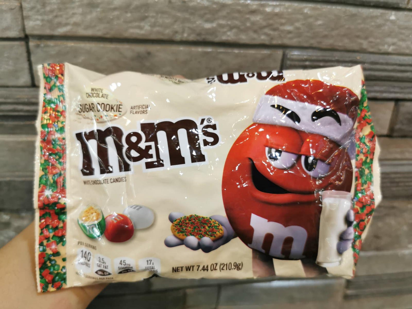 M&m's white chocolate