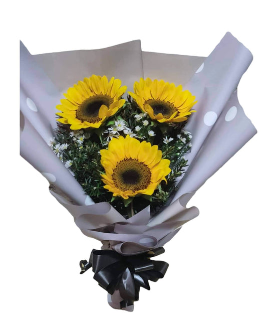 3pcs. Sunflowers Bouquet