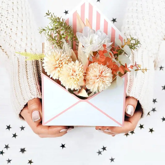 Flowers Envelope Box
