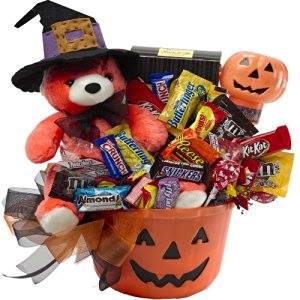 Halloween Bear and Candies