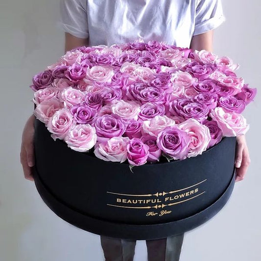 Highly Elegant Purple and Pink Roses