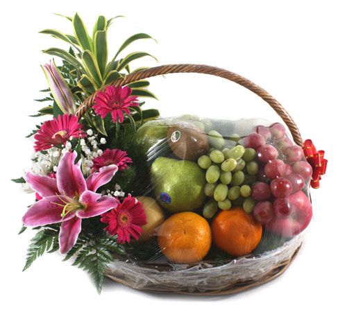 Mixed Fruits and Flowers