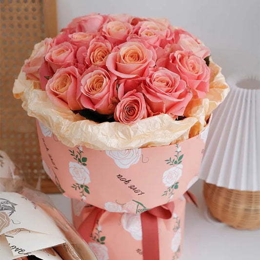 24pcs. Soft Pink Holland Roses